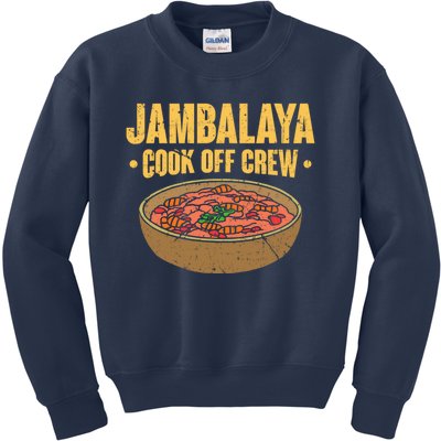 Jambalaya Cook Off Crew Louisiana Competition Cooking Cute Gift Kids Sweatshirt