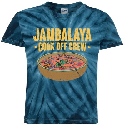 Jambalaya Cook Off Crew Louisiana Competition Cooking Cute Gift Kids Tie-Dye T-Shirt