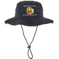 Jesus Coming Out Of My Cave And I've Been Doing Just Fine Bucket Hat