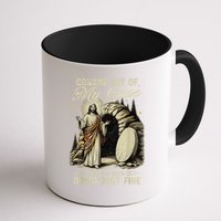 Jesus Coming Out Of My Cave And I'Ve Been Doing Just Fine Mug