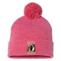 Jesus Coming Out Of My Cave And I'Ve Been Doing Just Fine Pom Pom 12in Knit Beanie