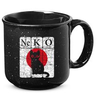 Japanese Cat Periodic Table Elements Kawaii Neko Japanese 15oz Campfire Ceramic Mug