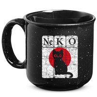 Japanese Cat Periodic Table Elements Kawaii Neko Japanese 15oz Campfire Ceramic Mug