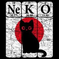 Japanese Cat Periodic Table Elements Kawaii Neko Japanese Wool Snapback Cap