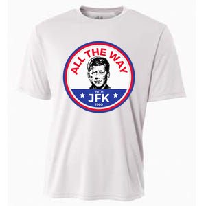 Jfk Campaign President John F Kennedy Cooling Performance Crew T-Shirt