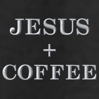 Jesus + Coffee Plus Christian Faith Love Of God And Caffeine Embroidered  Embroidered 7 Panel Mesh Trucker Snapback Hat