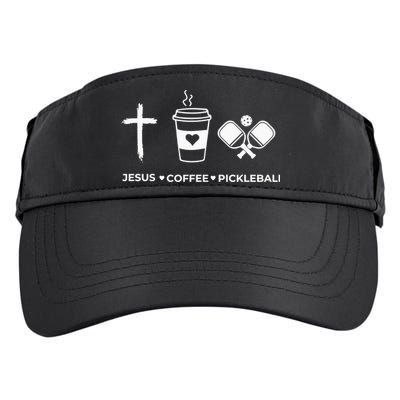 Jesus Coffee Pickleball Adult Drive Performance Visor