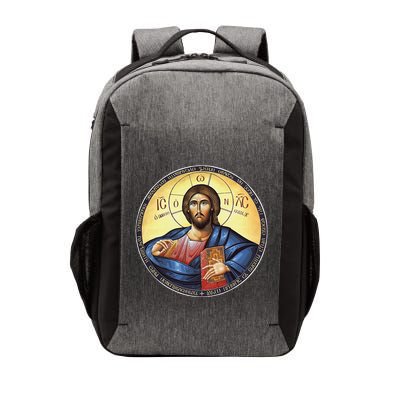 Jesus Christ Pantocrator Orthodox Byzantine Icon Vector Backpack