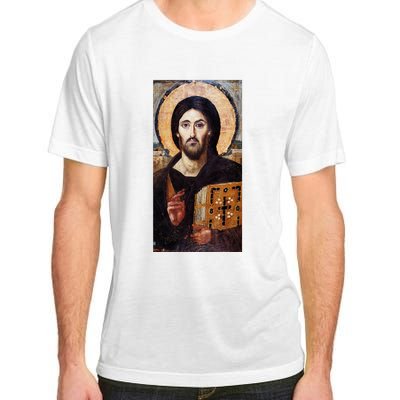 Jesus Christ Pantocrator Sinai Orthodox Christian Icon Gifts Adult ChromaSoft Performance T-Shirt