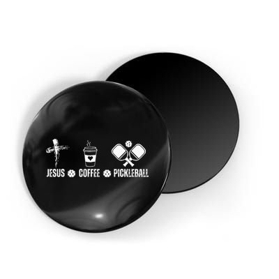 Jesus Coffee Pickleball Funny Christian Pickleball Lovers Magnet