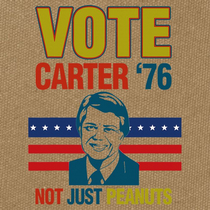 Jimmy Carter Quote Slogan Nuts 1976 President Cotton Canvas Backpack