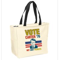 Jimmy Carter Quote Slogan Nuts 1976 President Zip Tote Bag