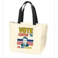 Jimmy Carter Quote Slogan Nuts 1976 President Zip Tote Bag