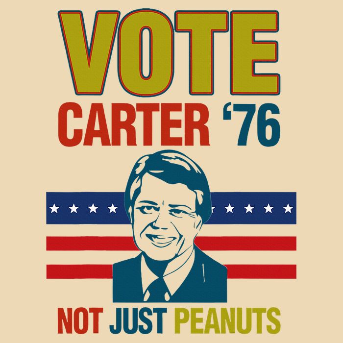 Jimmy Carter Quote Slogan Nuts 1976 President Zip Tote Bag