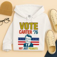 Jimmy Carter Quote Slogan Nuts 1976 President Hoodie