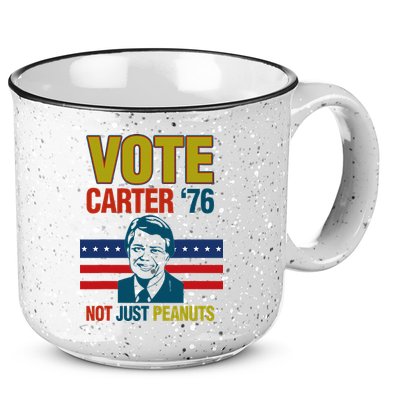 Jimmy Carter Quote Slogan Nuts 1976 President 15oz Campfire Ceramic Mug