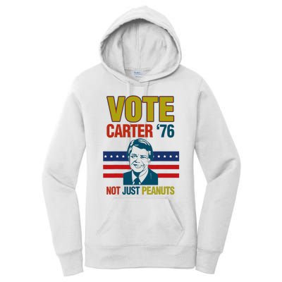 Jimmy Carter Quote Slogan Nuts 1976 President Women's Pullover Hoodie