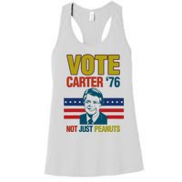 Jimmy Carter Quote Slogan Nuts 1976 President Women's Racerback Tank