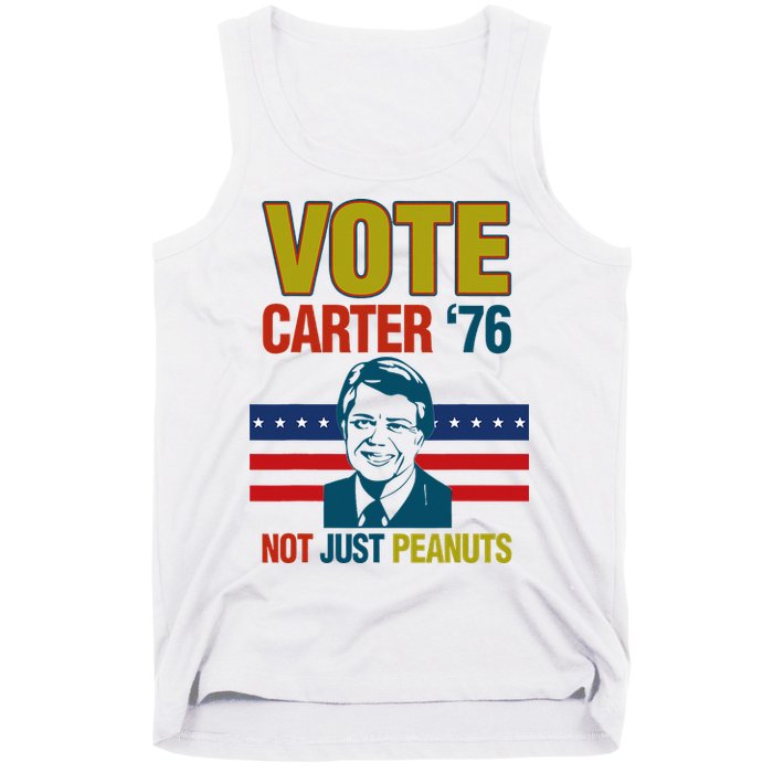 Jimmy Carter Quote Slogan Nuts 1976 President Tank Top