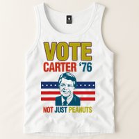Jimmy Carter Quote Slogan Nuts 1976 President Tank Top
