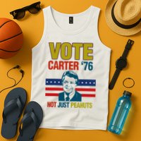 Jimmy Carter Quote Slogan Nuts 1976 President Tank Top