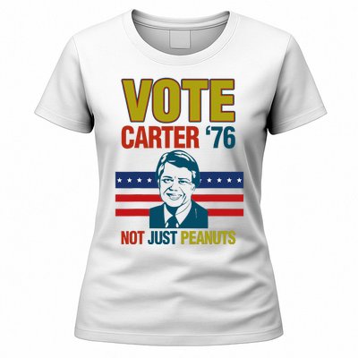 Jimmy Carter Quote Slogan Nuts 1976 President Women's T-Shirt