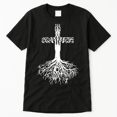 Jesus Cross Roots Tall T-Shirt
