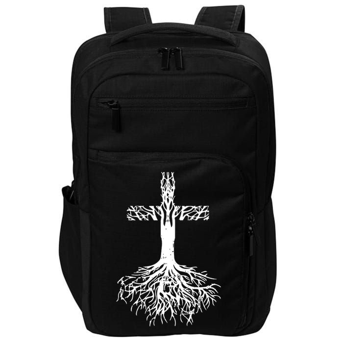 Jesus Cross Roots Impact Tech Backpack