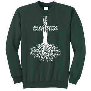 Jesus Cross Roots Sweatshirt