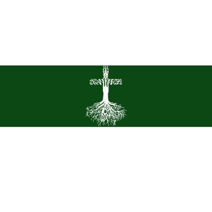 Jesus Cross Roots Bumper Sticker