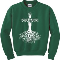 Jesus Cross Roots Kids Sweatshirt