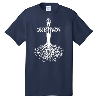 Jesus Cross Roots Tall T-Shirt