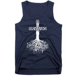 Jesus Cross Roots Tank Top