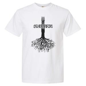 Jesus Cross Roots Garment-Dyed Heavyweight T-Shirt