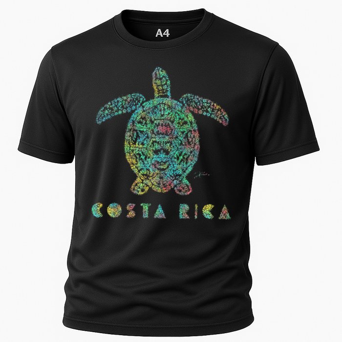 JCombs Costa Rica Sea Turtle Cooling Performance Crew T-Shirt