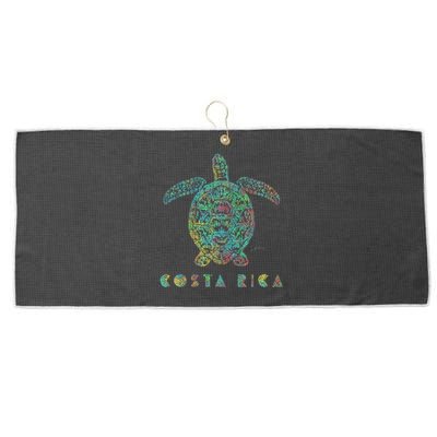 JCombs Costa Rica Sea Turtle Large Microfiber Waffle Golf Towel