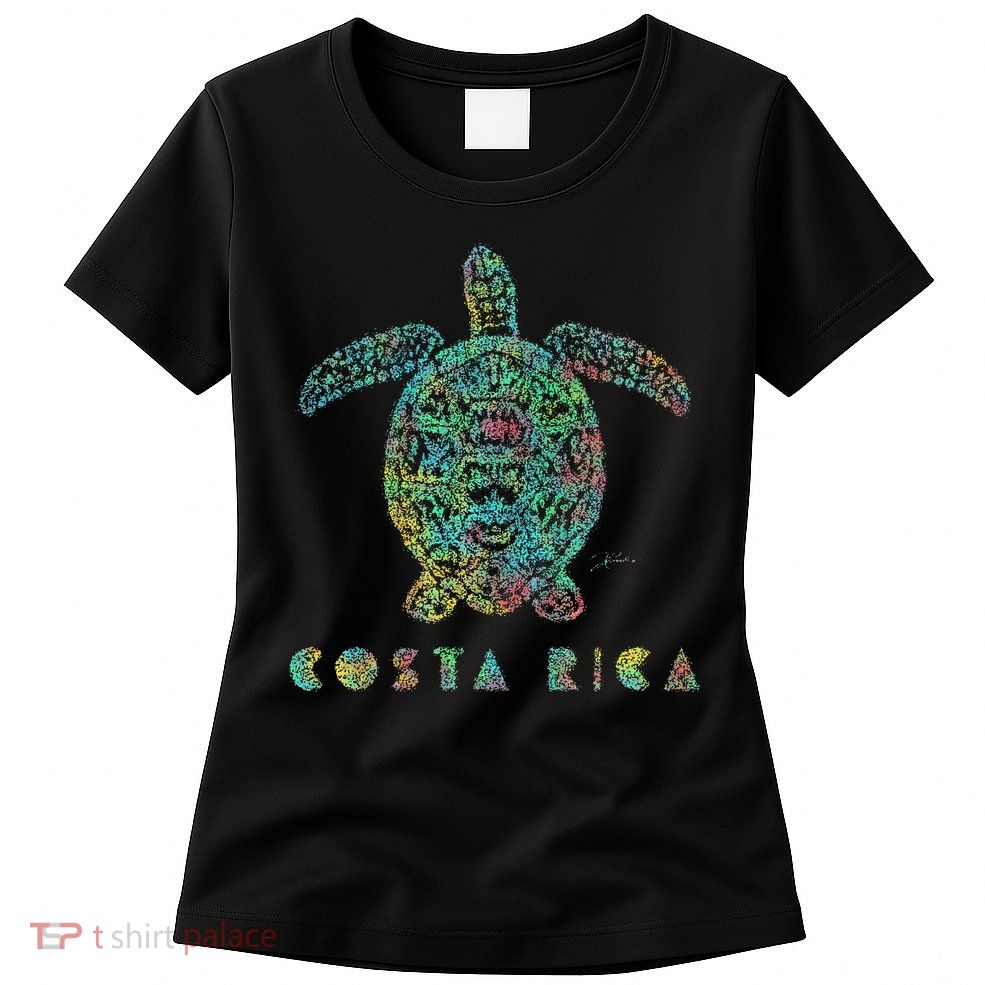 JCombs Costa Rica Sea Turtle Womens T-Shirt