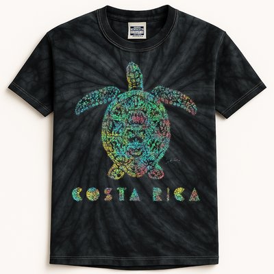 JCombs Costa Rica Sea Turtle Kids Tie-Dye T-Shirt