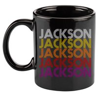 Jackson City Retro 11oz C Handle Ceramic Mug