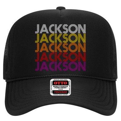 Jackson City Retro Trucker Hat