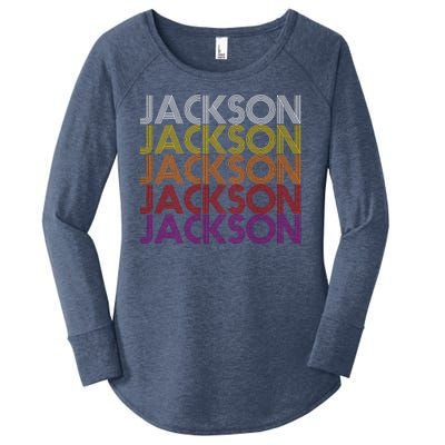 Jackson City Retro Women's Perfect Tri Tunic Long Sleeve Shirt