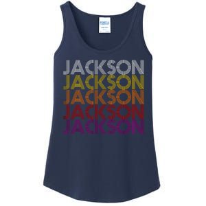 Jackson City Retro Ladies Essential Tank