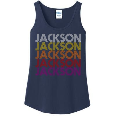 Jackson City Retro Ladies Essential Tank