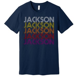 Jackson City Retro Premium T-Shirt