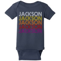 Jackson City Retro Baby Bodysuit
