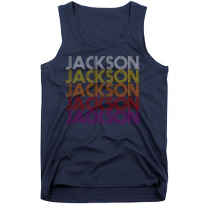 Jackson City Retro Tank Top