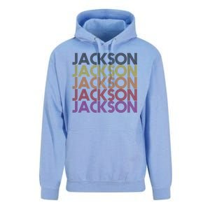 Jackson City Retro Unisex Surf Hoodie