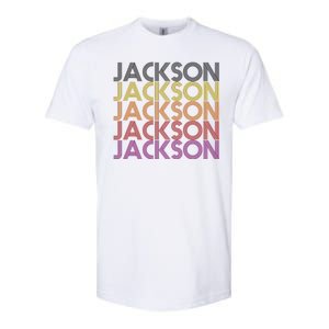 Jackson City Retro Softstyle CVC T-Shirt