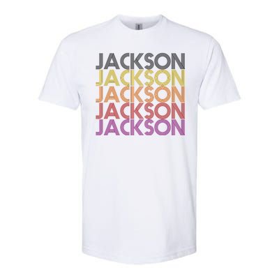 Jackson City Retro Softstyle® CVC T-Shirt