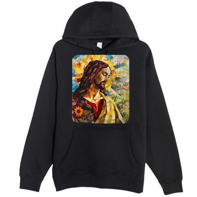 Jesus Christ Renaissance Art Church Premium Pullover Hoodie